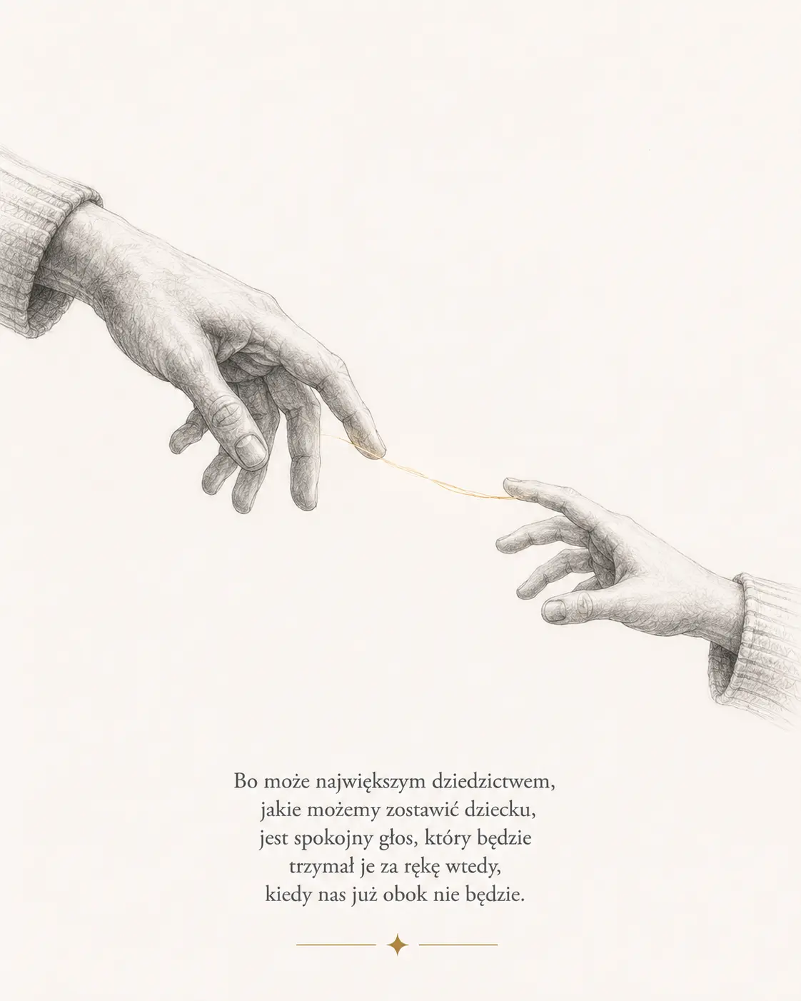 XX. Ostatnia lekcja — Niewidzialna nić